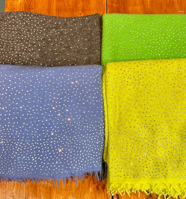 Image of Cashmere and Swarovski Scarves
