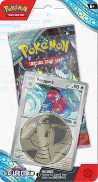 Image 1 of Pokemon TCG: Stellar Crown Checklane Blister [Choose Your Promo]