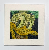 “Biomech Donald” mini painting