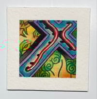 “Neon Christ” mini painting