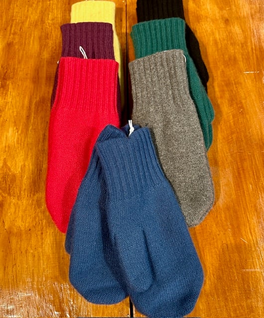 Brushed Cashmere Mittens-7 Colors - Image 1 of 1