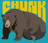 Image 1 of Katmai Brown Bear Tea Towel: Chunky Yet Funky
