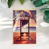 Image 1 of wish you were here! postcard print