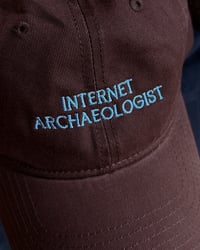 Image 2 of Internet Archaeologist Baseball Cap