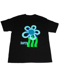 Radiant Petal Tee (Black)