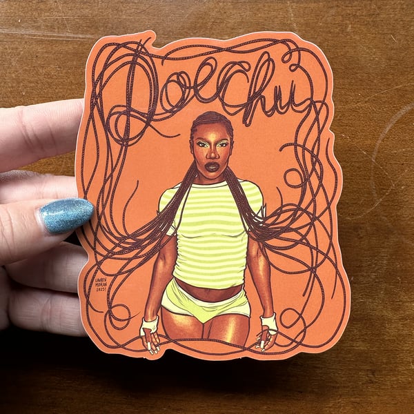 Image of DOECHII sticker