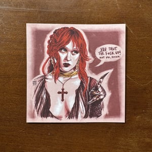 Image of NOT ME B*TCH sticker