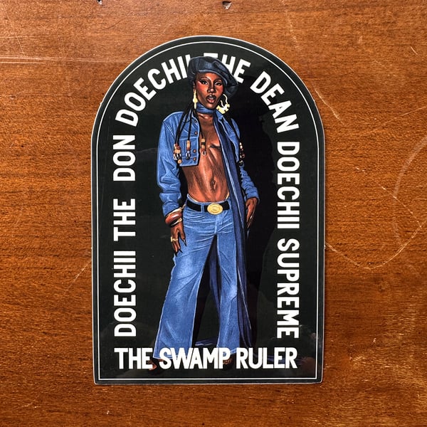 Image of DOECHII THE DON sticker