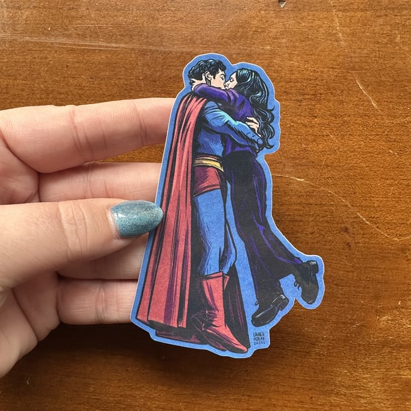 Image of LOIS AND CLARK sticker