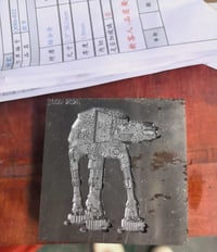 Image 2 of Ornate ATAT pin pre order 