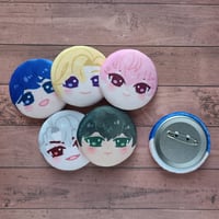 Plave Plush Buttons