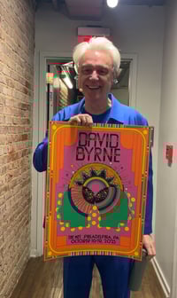 Image 3 of David Byrne | The Met | Philadelphia, PA | 2025 (18x24)