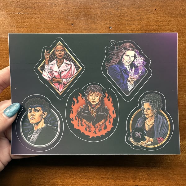 Image of COVEN sticker sheet