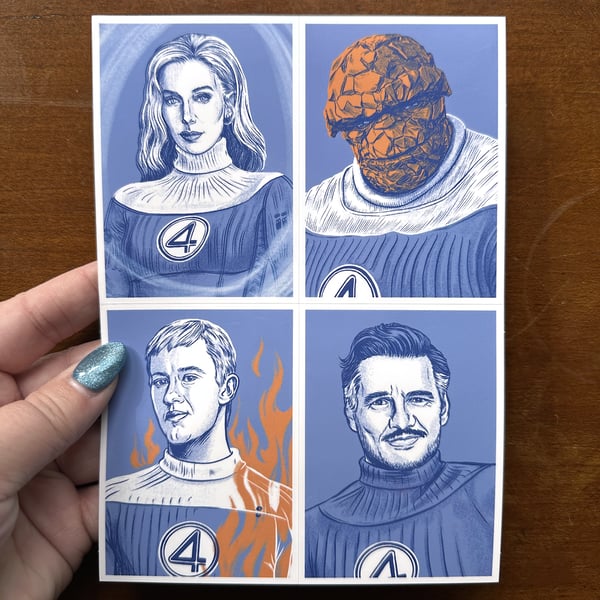 Image of FANTASTIC sticker sheet