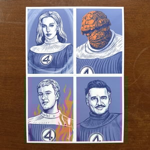 Image of FANTASTIC sticker sheet