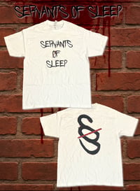 Servants of Sleep Logo White Shirt
