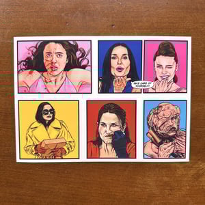 Image of THE SUBSTANCE sticker sheet