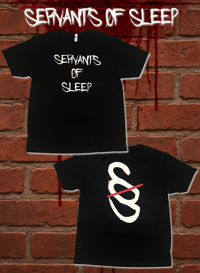 Servants of Sleep Logo Black T-Shirt