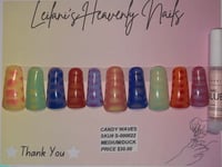 🍭🌊 Candy Waves Set 💅🏽🌈