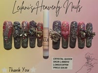 Image 1 of 💅🏽💜💎 Crystal Queen Set 👑💖💅🏽
