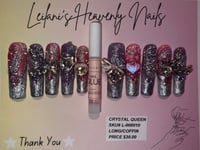 Image 2 of 💅🏽💜💎 Crystal Queen Set 👑💖💅🏽