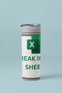 Image 4 of Freak In The Sheets 20oz Thermal Tumbler BPA Free Insulated Drinkware