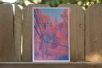 Image 2 of "Overtake" Risograph Print by Craig P Burrows