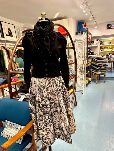 Image of F/W'25 Printed Corduroy Skirts-Three Styles