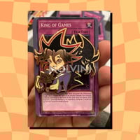 Image 2 of King of Games / Former No.1 Duelist Hard Enamel Glitter Pins