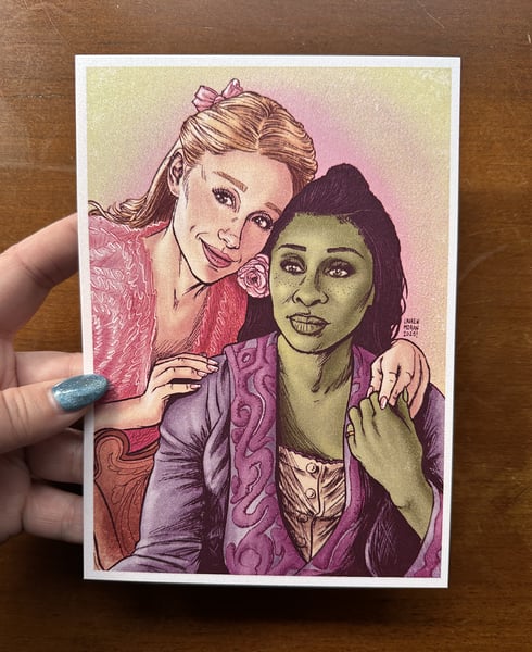 Image of WICKED mini print