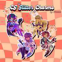 Image 1 of CG Rebellion Glitter Acrylic Charms