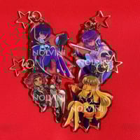 Image 2 of CG Rebellion Glitter Acrylic Charms
