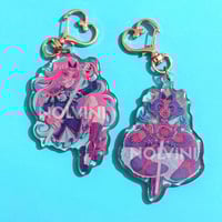 Image 2 of Revolutionary Girl Utena Glitter Acrylic Charms