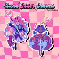 Image 1 of Revolutionary Girl Utena Glitter Acrylic Charms