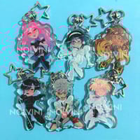 Image 2 of Alien Stage Glitter Acrylic Charms