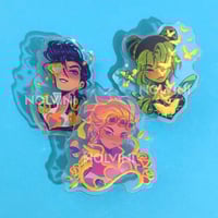 Image 4 of JoJo Gold Foil Pins