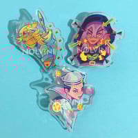 Image 5 of JoJo Gold Foil Pins