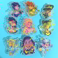 Image 2 of JoJo Gold Foil Pins