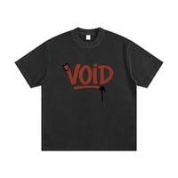 VOID / STAY COZY RED&BLACK TEE