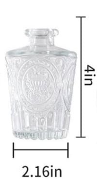 Image 5 of  Rose Petal Tall Round Bottle (Item #202510RPTR)