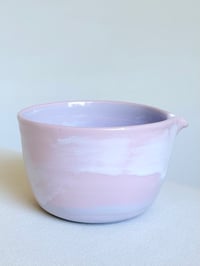 Image 4 of Pink Lavender Gradient Cloud Matcha Bowl - Large, Discounted