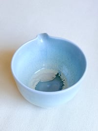 Image 4 of Blue Porcelain Matcha Bowl - Discounted