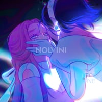 Image 1 of God With a Pearl Earring: MiziSua Alien Stage Print