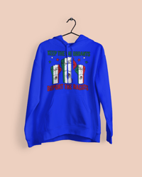 Image 1 of Keep The Immigrants Deport The Racists 50/50 Cotton/Polyester Hoodie