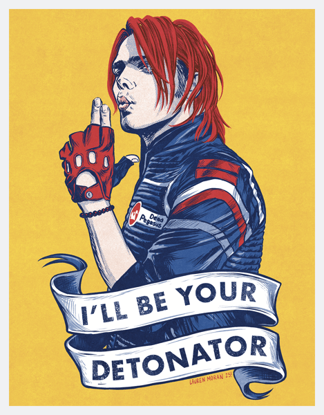 Image of ***PREORDER*** DETONATOR print