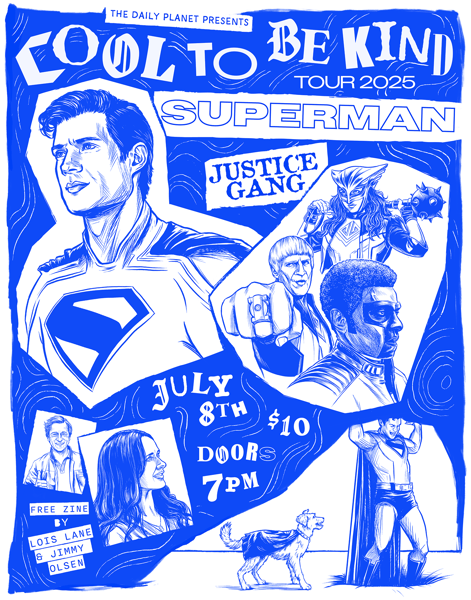 Image of ***PREORDER*** COOL TO BE KIND TOUR print