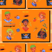 Pirates Sticker Sheet