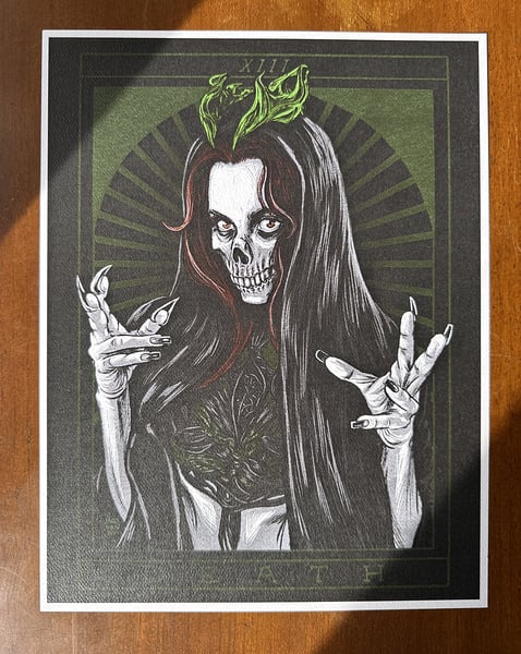 Image of DEATH print