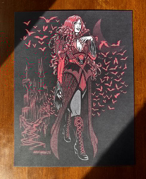 Image of VAMPIRE ROAN print