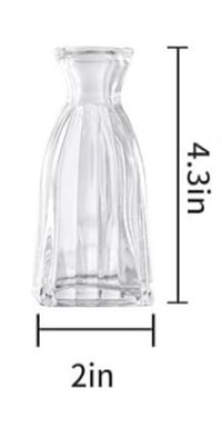Image 6 of Rose Petal Small Rectangle Bottle (Item #202510RPSRB)